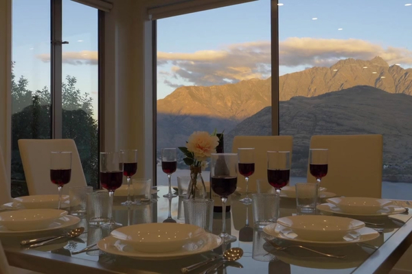 Views from Remarkable Lookout, a luxury holiday home in Queenstown.